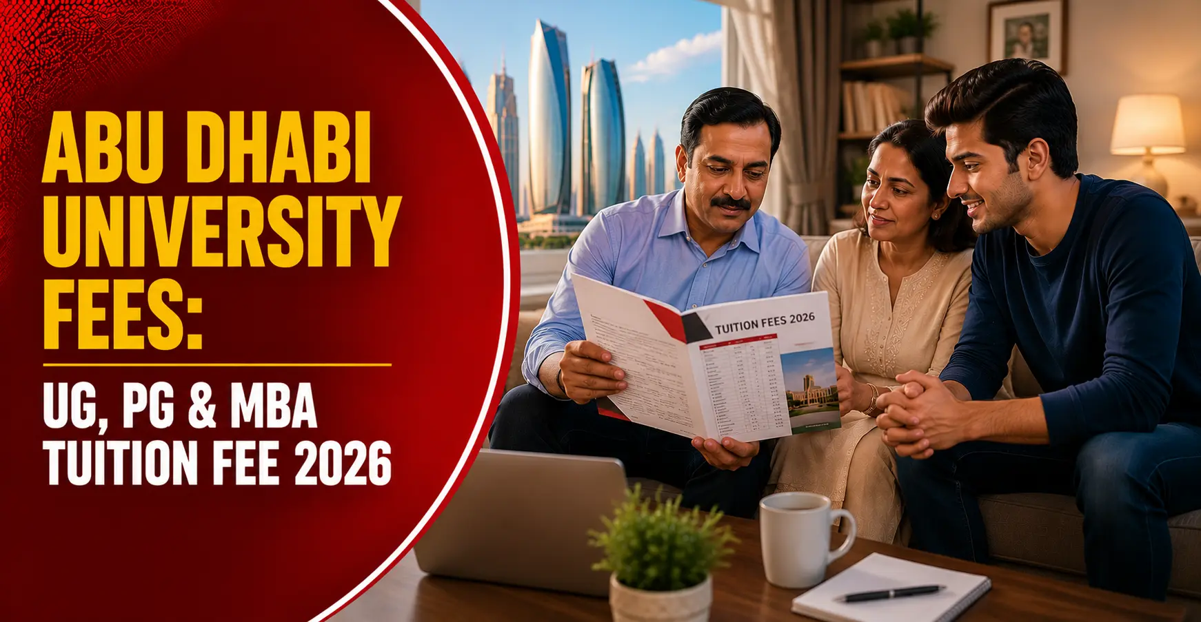Abu Dhabi University Fees 2026: UG, PG & MBA Tuition Fee 2026
