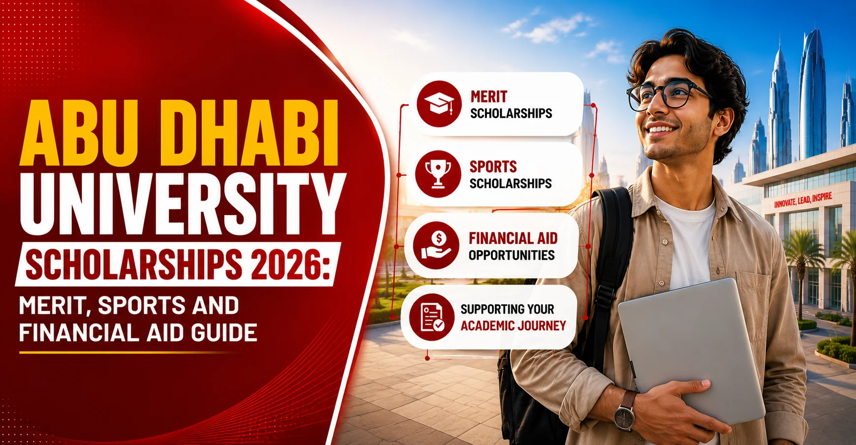 Abu Dhabi University Scholarships 2026: Merit, Sports and Financial Aid Guide