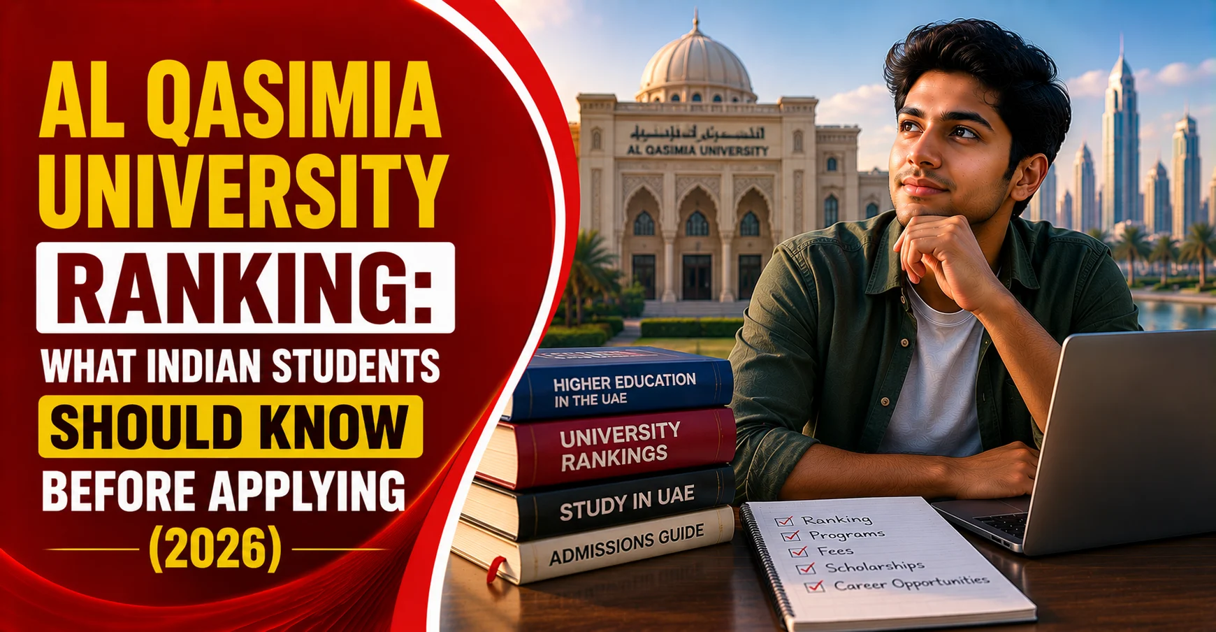 Al Qasimia University Ranking: What Indian Students Should Know Before Applying (2026)