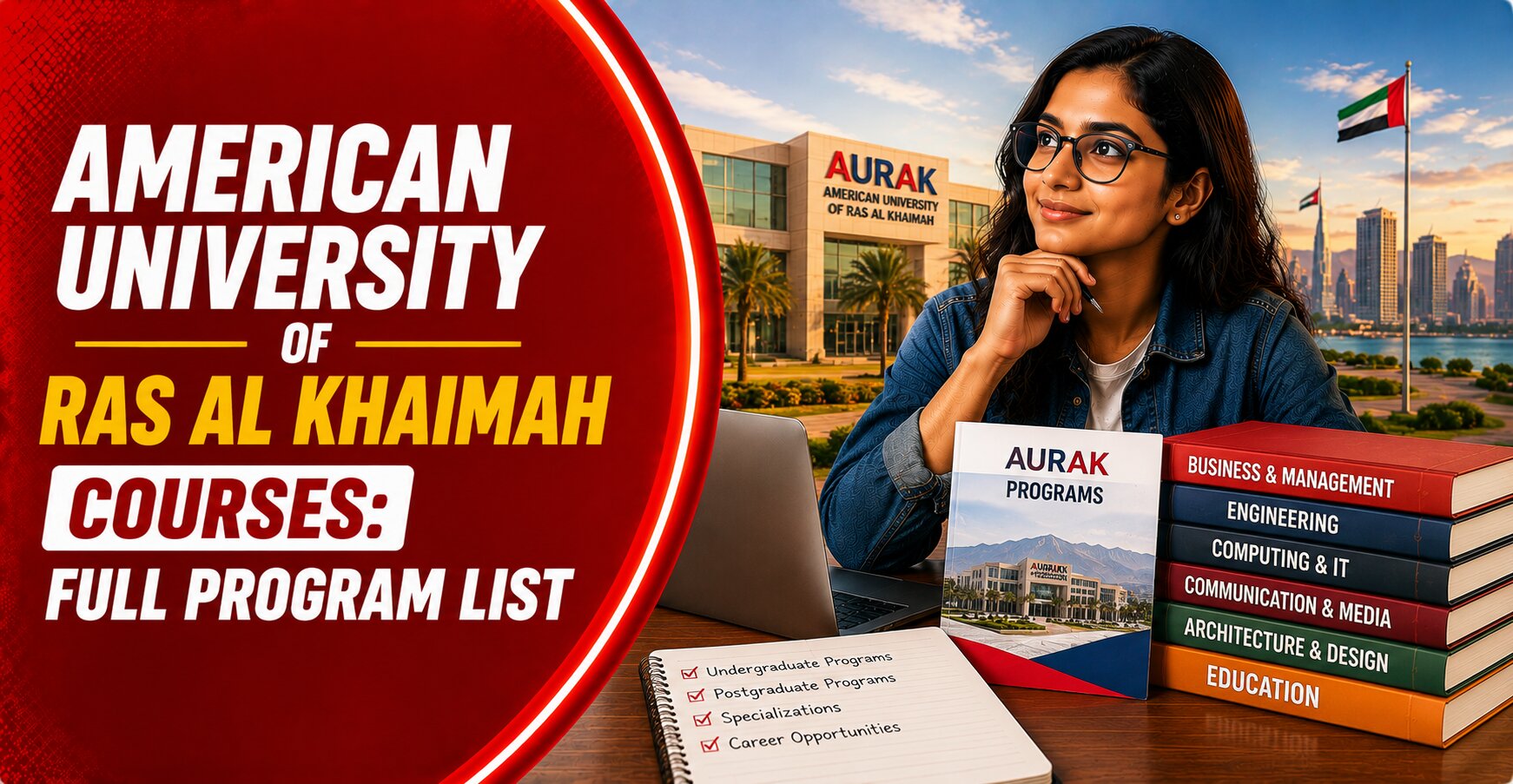 American University of Ras Al Khaimah Courses: Full Program List