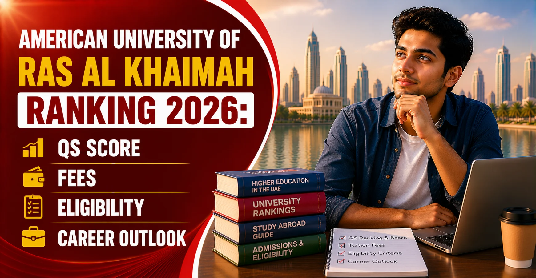 American University of Ras Al Khaimah Ranking 2026: QS Score, Fees, Eligibility and Career Outlook