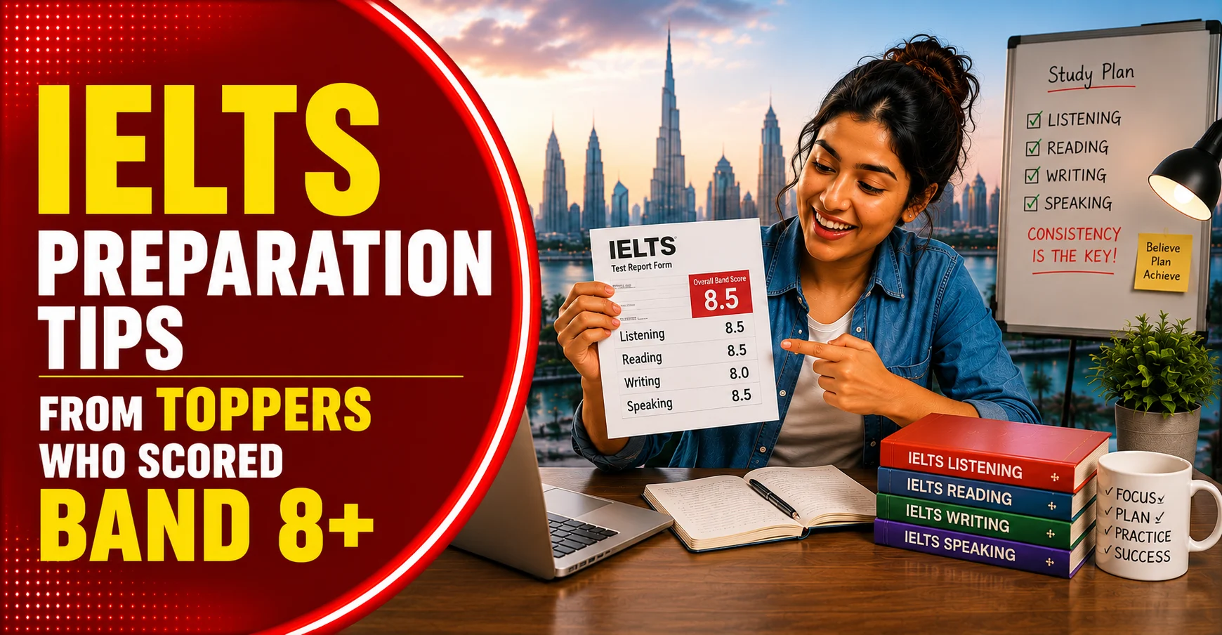 IELTS Preparation Tips From Toppers Who Scored Band 8+
