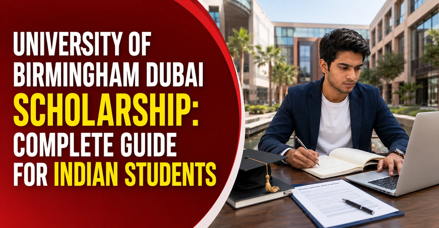 University of Birmingham Dubai Scholarship: Complete Guide for Indian Students