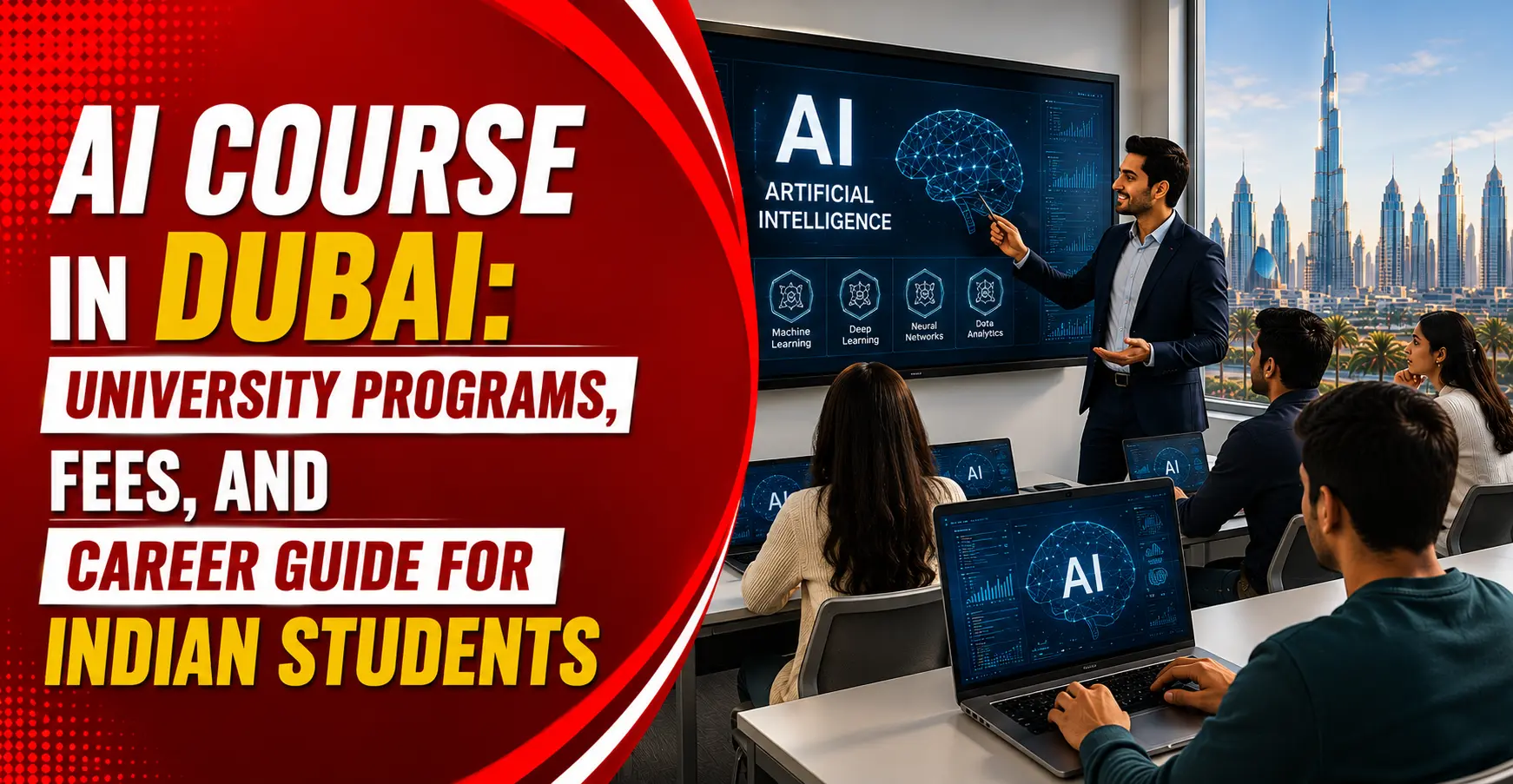 AI Course in Dubai: University Programs, Fees, and Career Guide for Indian Students