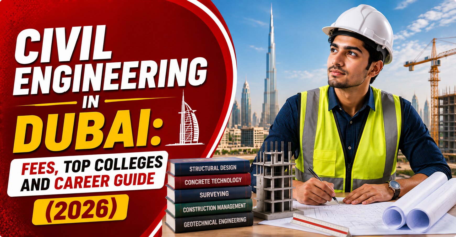 Civil Engineering in Dubai: Fees, Top Colleges and Career Guide (2026)