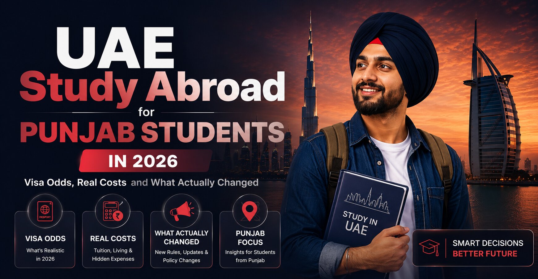 UAE Study Abroad for Punjab Students: Visa & Cost Guide 2026