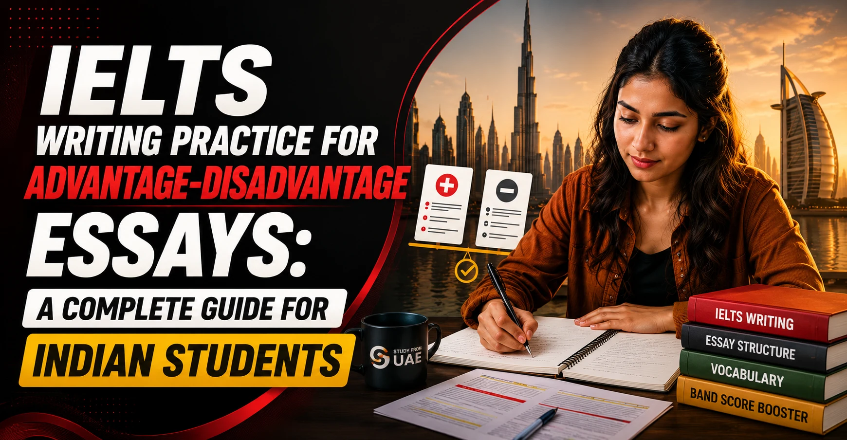 IELTS Writing Practice for Advantage-Disadvantage Essays: A Complete Guide for Indian Students
