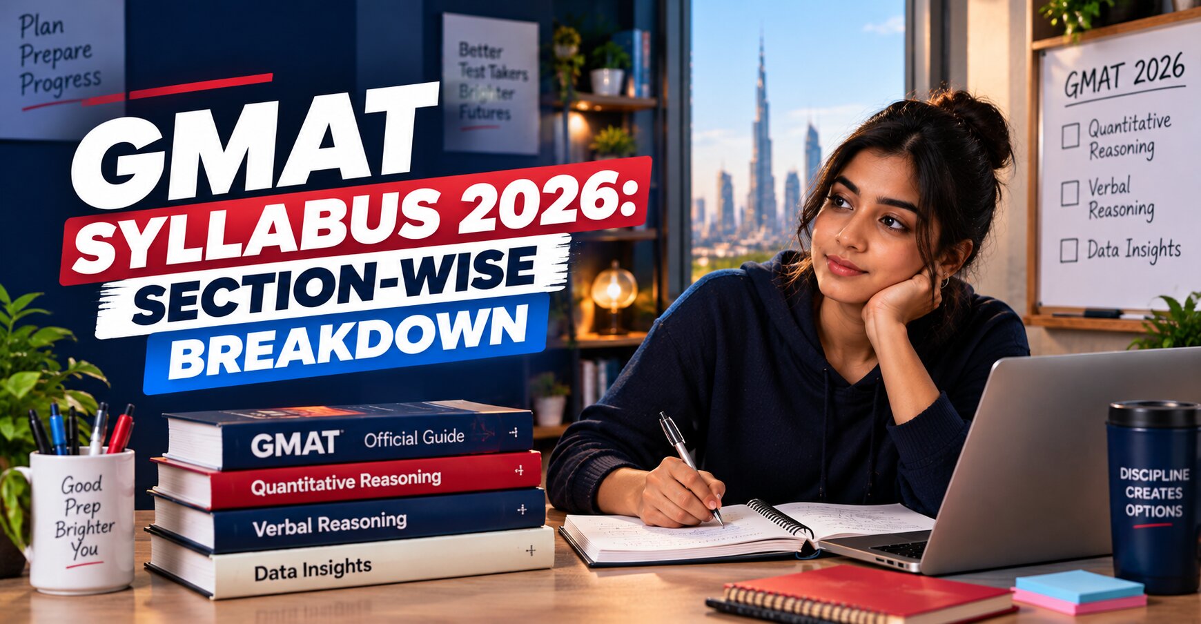 GMAT Syllabus 2026: Section-Wise Breakdown