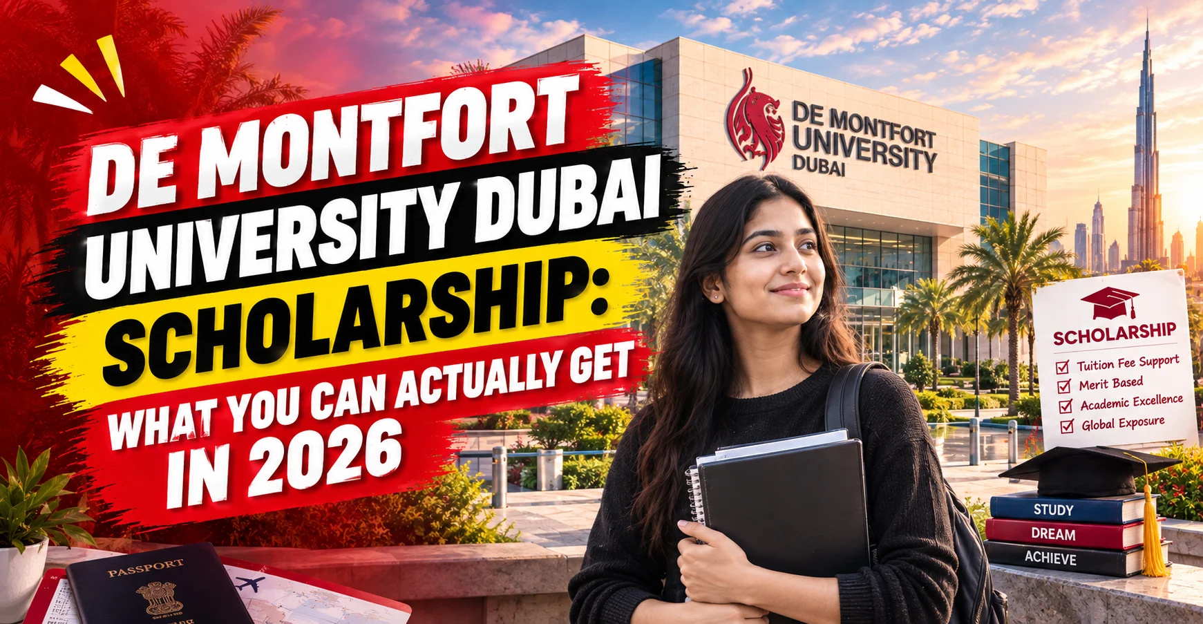 De Montfort University Dubai Scholarship: What You Can Actually Get in 2026