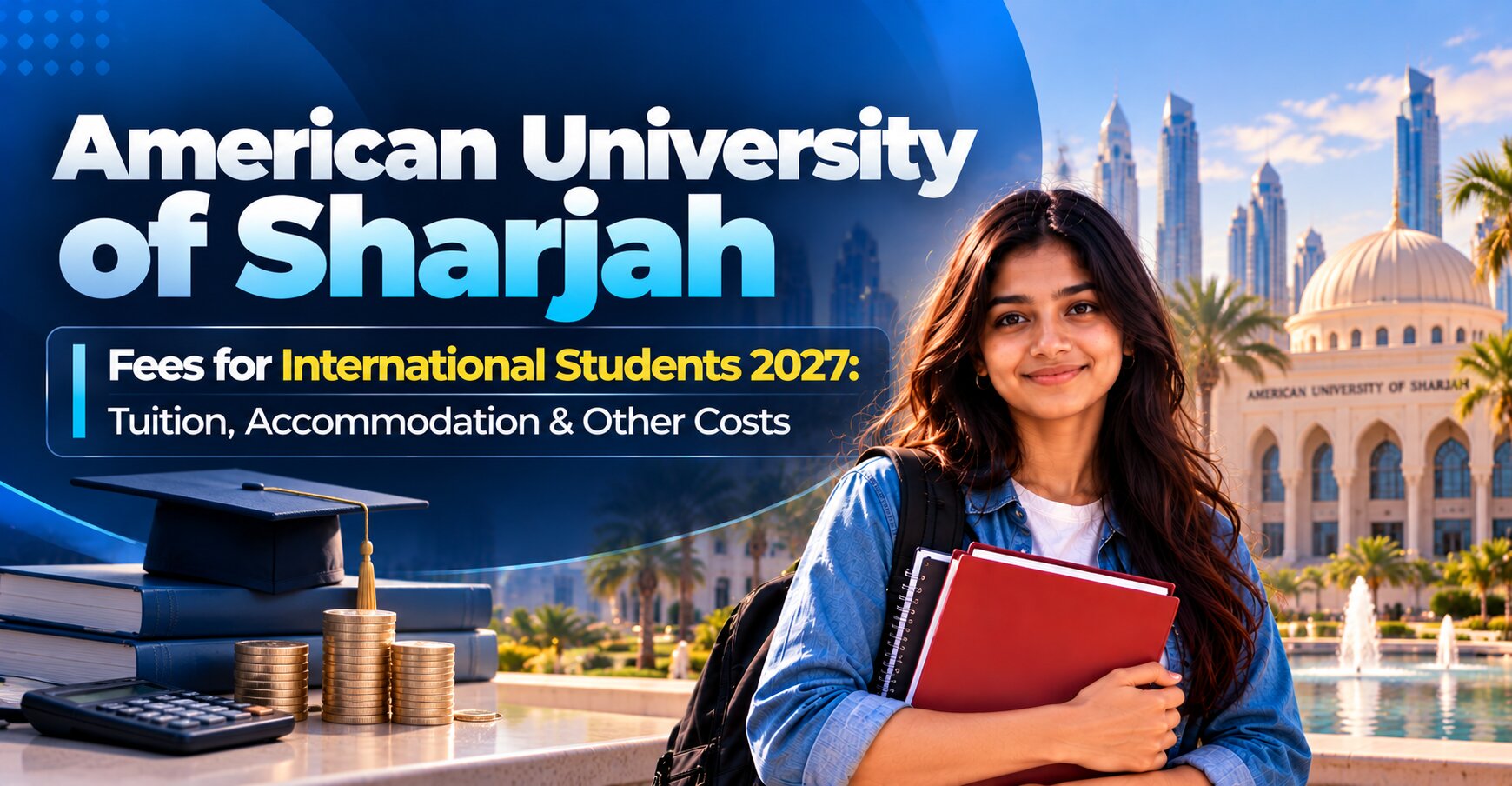 American University of Sharjah Fees for International Students 2027: Tuition, Accommodation & Other Costs